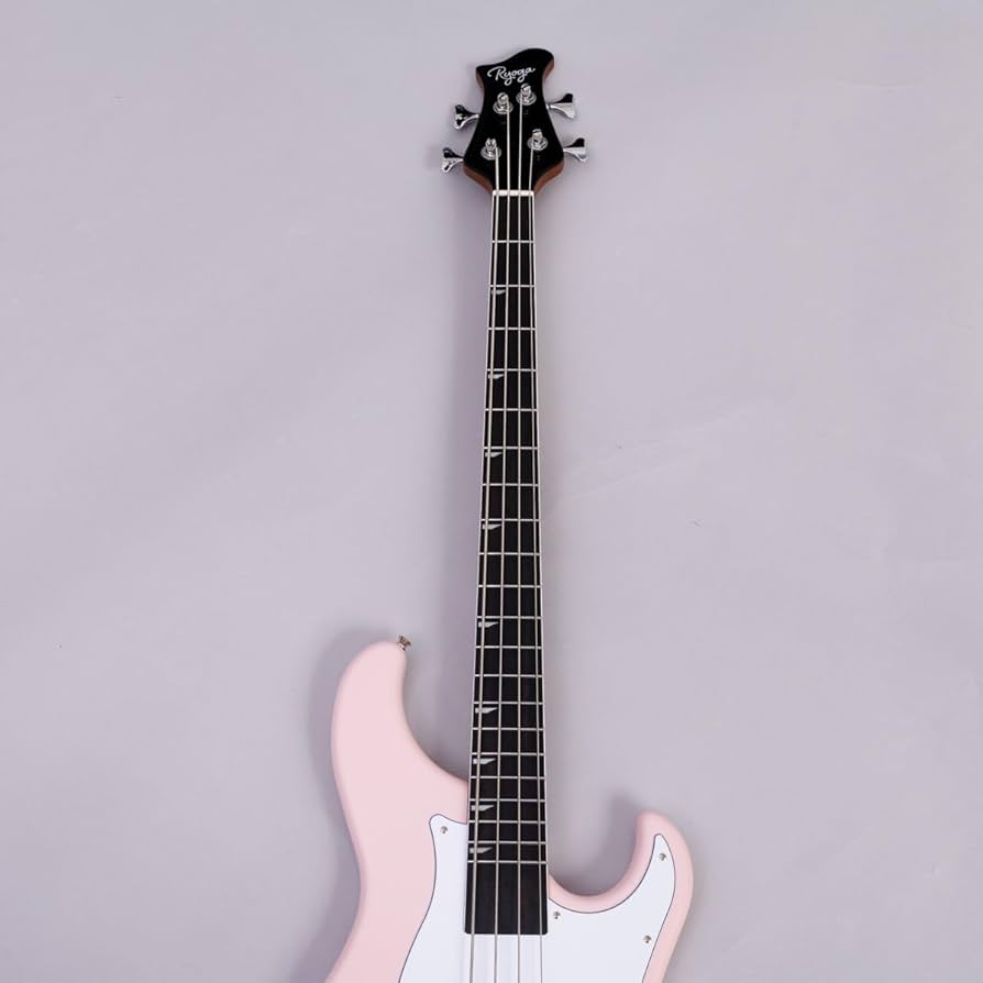 Amazon | Ryoga VAL-BASS Shell Pink エレキベース ジャズベース